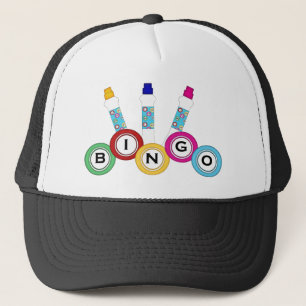 BINGO Gambling hat Truckerkeps