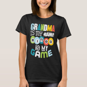 Bingo Grandma Lucky Grandmor Nana Mimi Women T Shirt