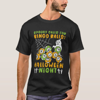 Bingo Halloween Bus eller godis Bingo Player Bingo T Shirt