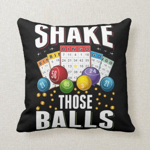 Bingo Humor Manar Women Funny Bingo Player Kudde