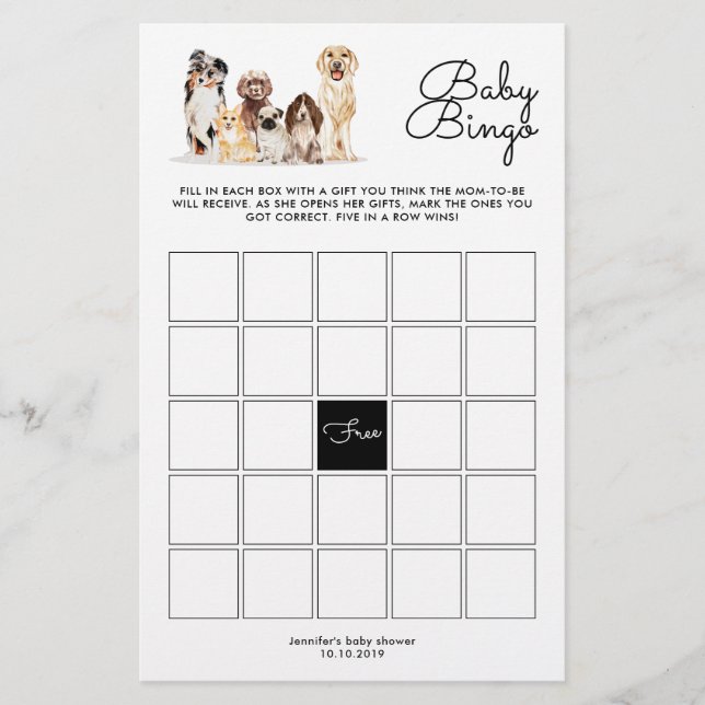 Bingo Hund (Framsida)