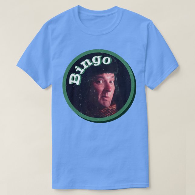 Bingo-julafton T Shirt (Design framsida)