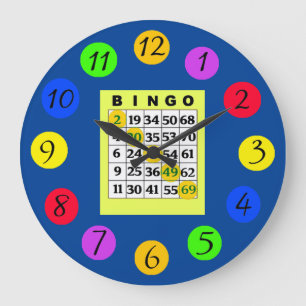BINGO KÖR STOR KLOCKA
