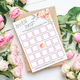 Bingo-kort för Plum Vin Möhippa Inbjudningar