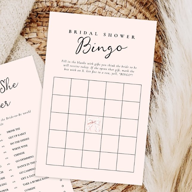  Bingo-kort för Rosa Bow-Möhippa (Skapare uppladdad)