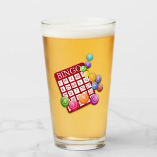 BINGO-kort med BINGO Bollar Glaskopp