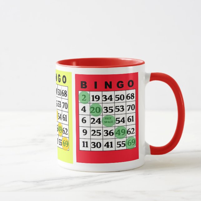 BINGO-kort Mugg (Höger)