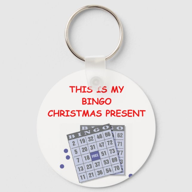 BINGO-kristmas Nyckelring (Framsida)