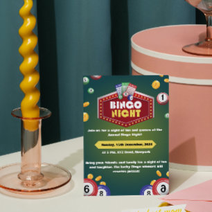Bingo kväll inbjudningar
