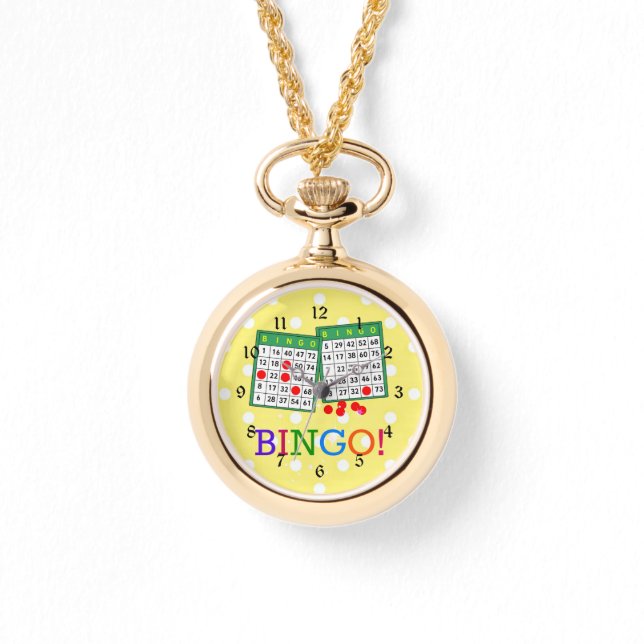 Bingo! Låt oss spela Bingo. Armbandsur (Framsida)