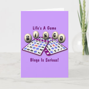 Bingo: Liv är en lek Kort