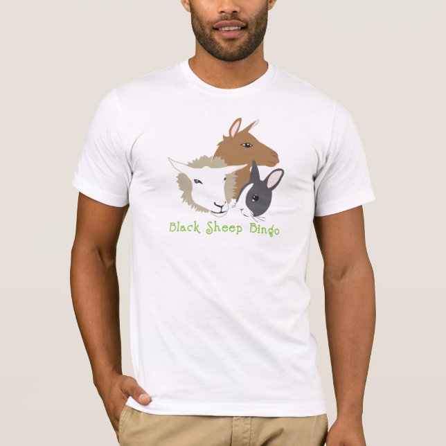 Bingo Logotyp Bella Canvas Shirt Tröja (Framsida)