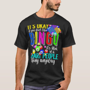 Bingo Lucky Players Lottery Game Bingo T Shirt