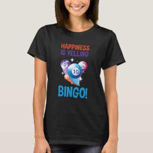 Bingo Lycka Är Att Röpa Bingo Bollar Lucky Bingo T Shirt