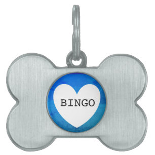 ❤️ Bingo-märkre efter dalDesignNZ ID-bricka Husdjur