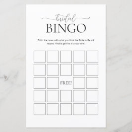 Bingo-Möhippa med enkel minimal Möhippa