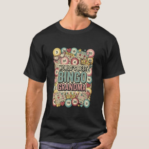 Bingo Mormor Världens Bästa Bingo Mormor T Shirt
