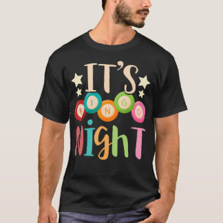 Bingo Natt Bingo Player ger spel-lotteri T Shirt