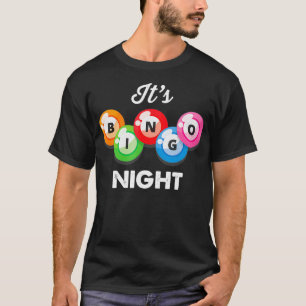 Bingo Natt Womens Funny Bingo Player Älskare T Shirt
