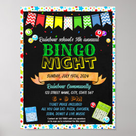 Bingo night-mall poster