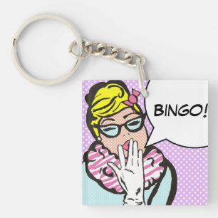 BINGO-nyckelkedja