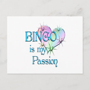 Bingo Passion Vykort