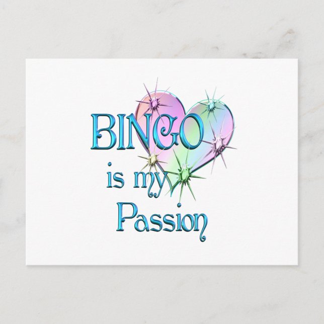 Bingo Passion Vykort (Framsida)