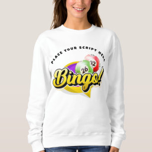 Bingo personlig sweatshirt t shirt