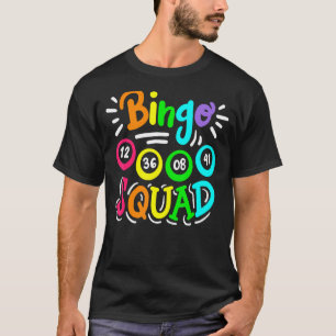Bingo Player Casino Women Manar Cute Bingo Squad T Shirt
