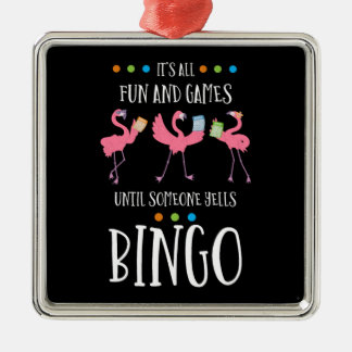 Bingo Player, Flamingo, Bingo Bollar Julgransprydnad Metall
