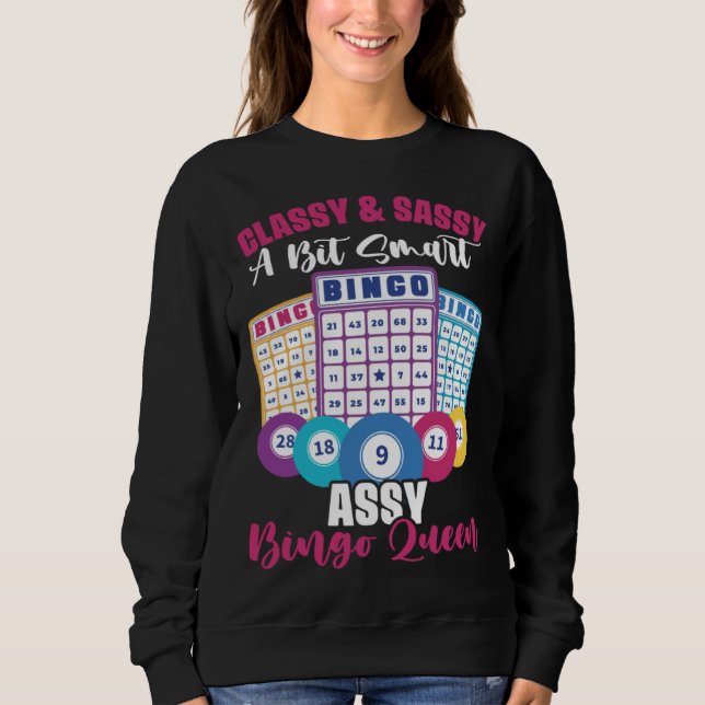 Bingo Player Gambling Lottery Bingo Card Bingo Que T Shirt (Framsida)