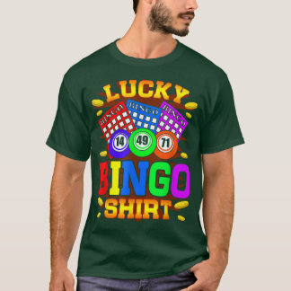 Bingo Player Grandma Grandpa Bingo Gambling T Shirt