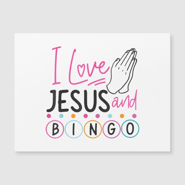 Bingo Player Jesus Faith Christian I Kärlek Jesus  (Framsida)