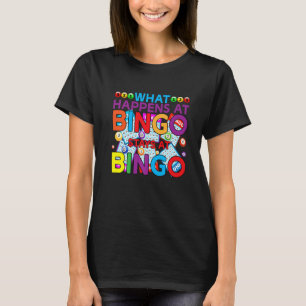 Bingo Player vad som händer på Bingo-spel T Shirt
