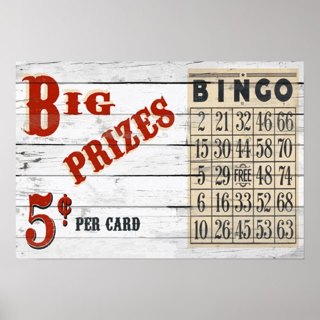 Bingo Poster (Framsidan)