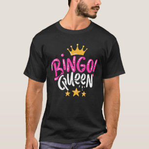 Bingo presentdrottning t shirt