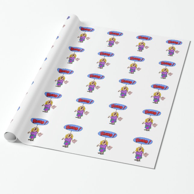 Bingo Presentpapper (Utrullad)