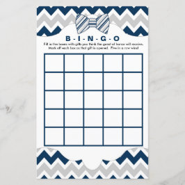Bingo purse babydusch-spel, marinskt grått-buknr