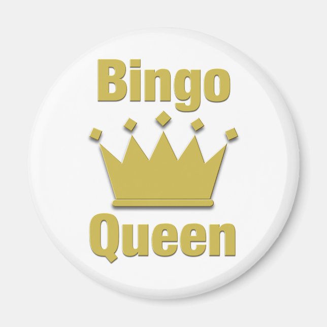 Bingo Queen Magnet (Framsidan)