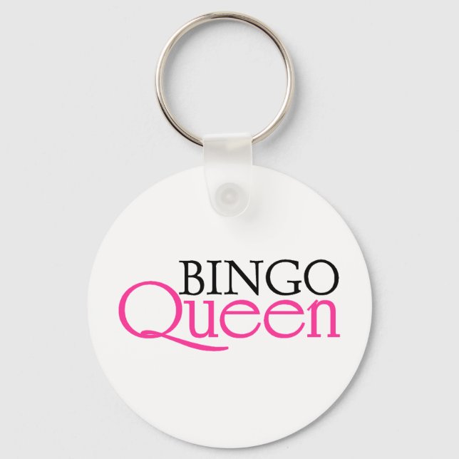 Bingo Queen Nyckelring (Framsida)