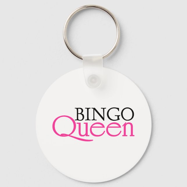 Bingo Queen Nyckelring (Framsida)