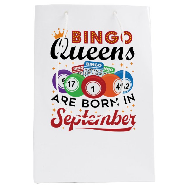 Bingo Queens är född i september (Framsidan)