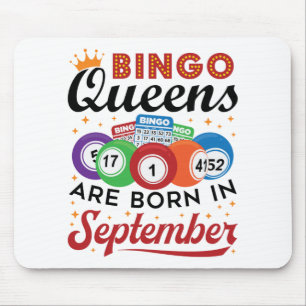Bingo Queens är född i september Musmatta