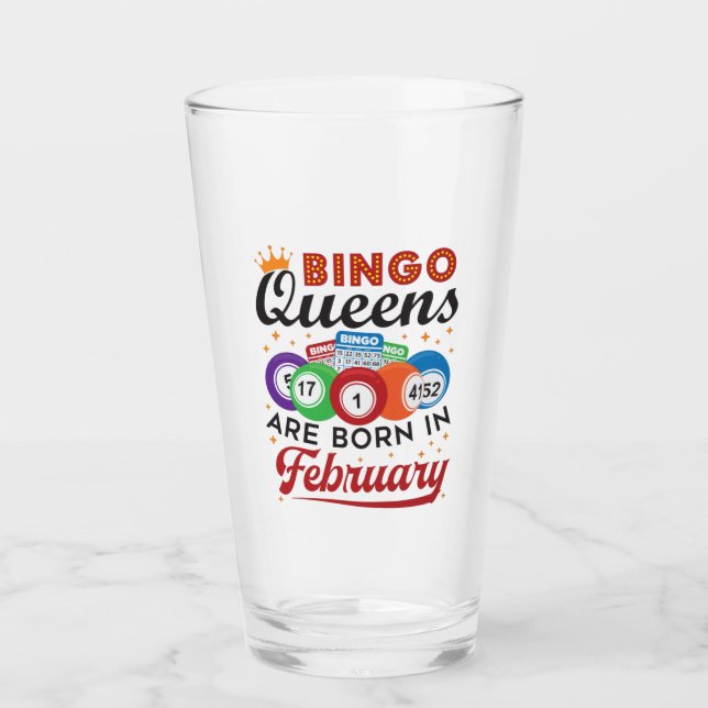 Bingo Queens föds i februari Glaskopp (Framsida)