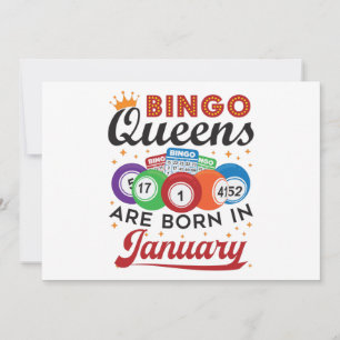 Bingo Queens föds i januari Inbjudningar