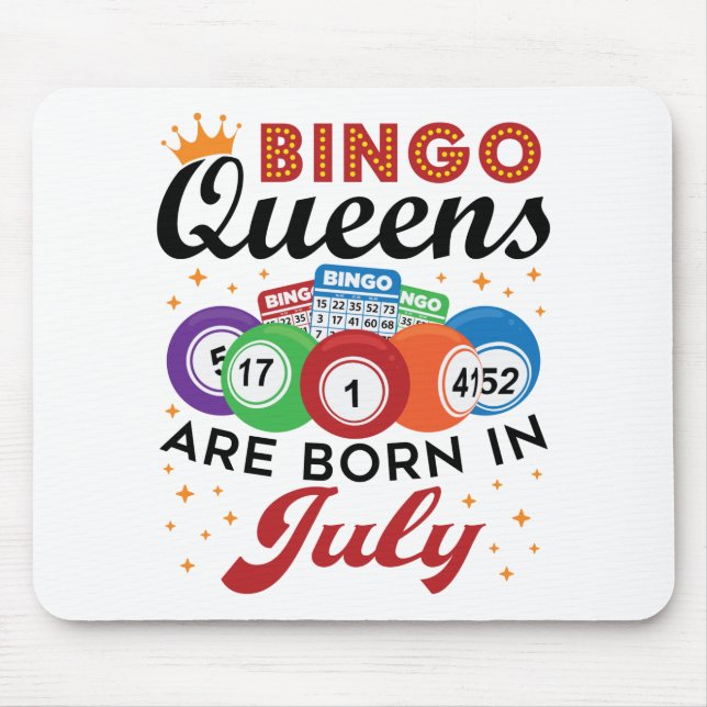 Bingo Queens föds i juli Musmatta (Framsidan)