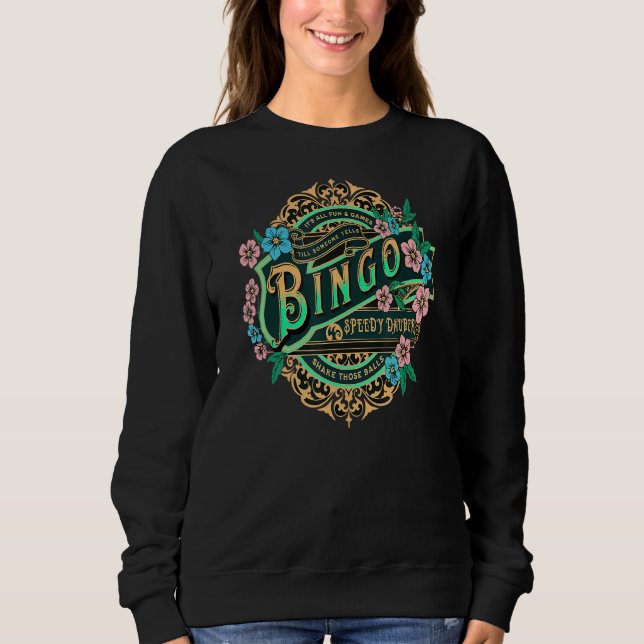Bingo-Roligt och spel T Shirt (Framsida)