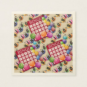 Bingo-Roligt Pappersservett