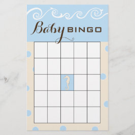 BINGO Sea Mobile Cream / Blue Flygblad