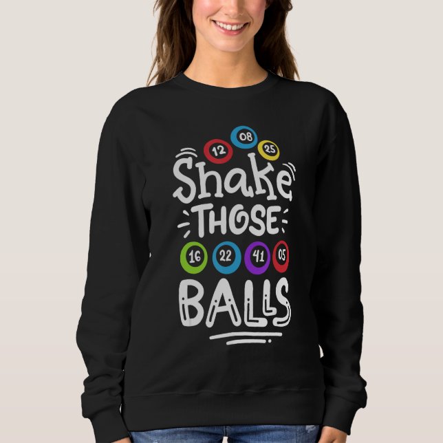 Bingo Shake Those Balls T Shirt (Framsida)